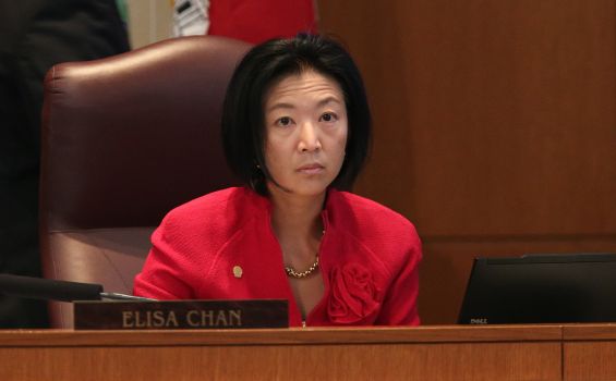 District 9 Councilwoman Elisa Chan.
