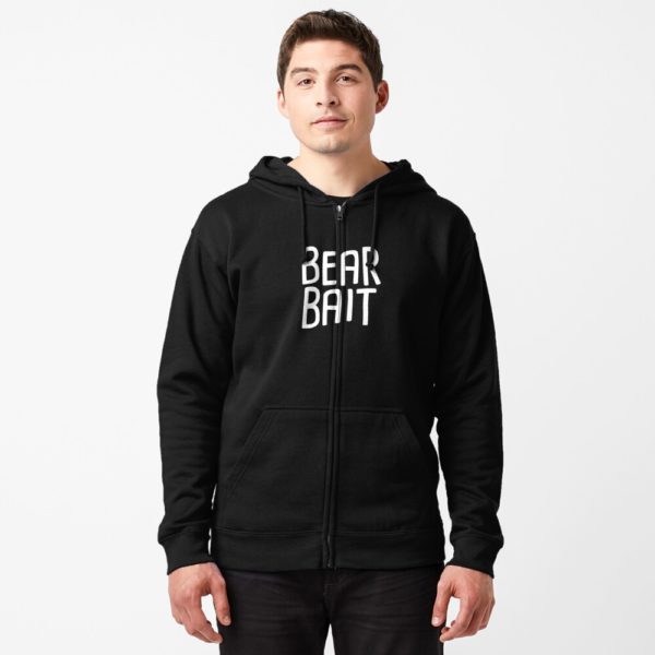 bear bait zip hoodie
