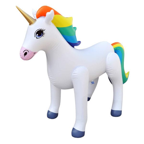 Inflatable Standing Rainbow Unicorn