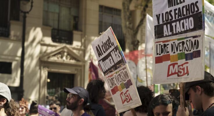 LGBTQ+ Protest in Argentina